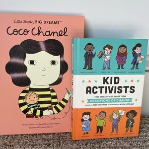 Little People, Big Dreams: Coco Chanel & Kid Activists Book Set